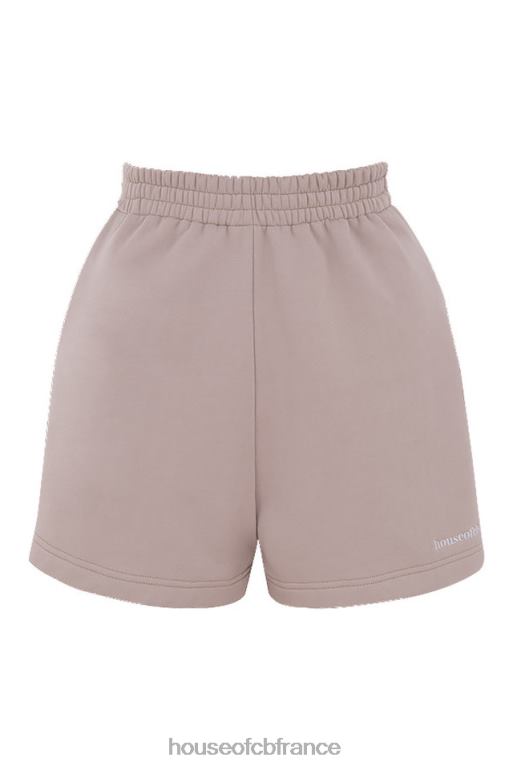House of CB short de survêtement en jersey auden stone N888H995 vêtements