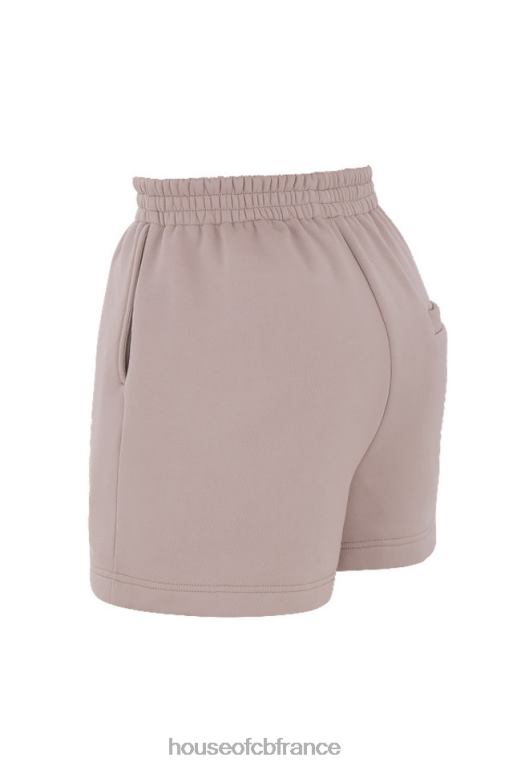 House of CB short de survêtement en jersey auden stone N888H995 vêtements