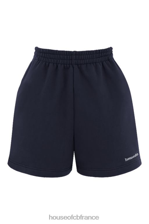 House of CB short de survêtement en jersey bleu marine auden N888H994 vêtements