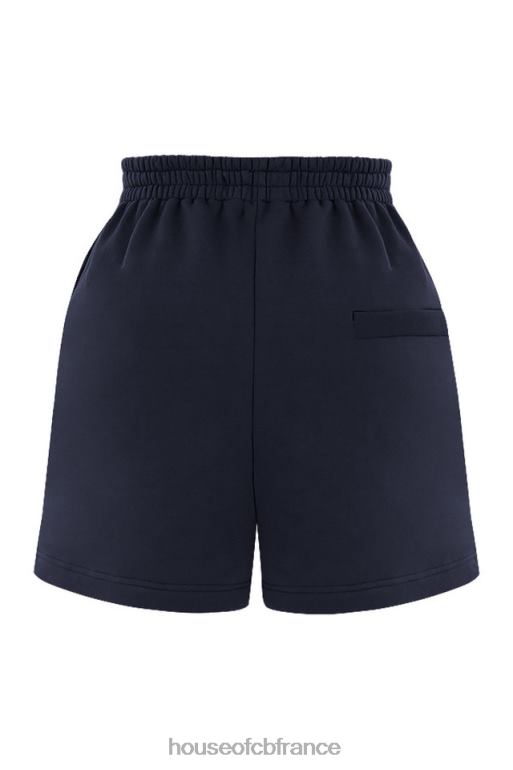 House of CB short de survêtement en jersey bleu marine auden N888H994 vêtements