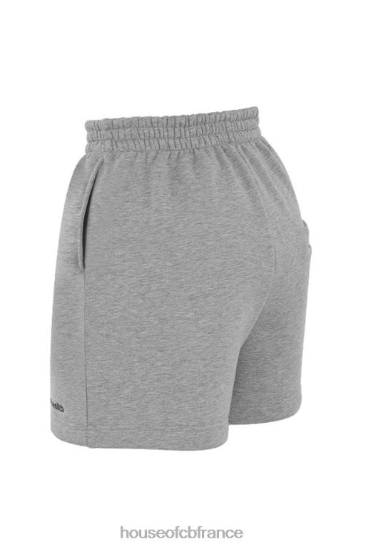 House of CB short de survêtement en jersey gris Auden N888H1005 vêtements