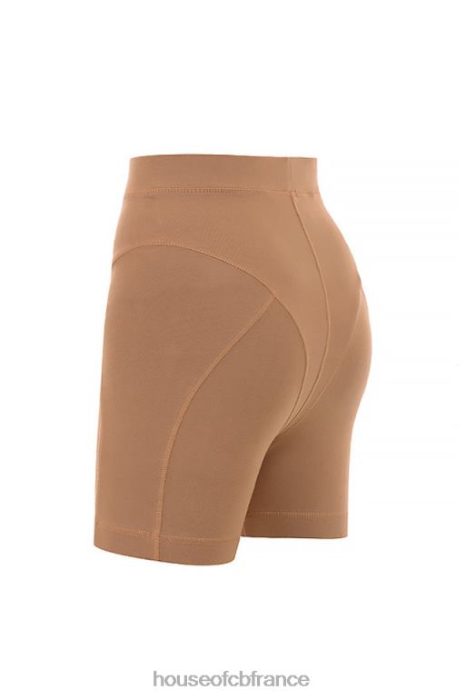 House of CB short à points de recouvrement harley caramel N888H990 vêtements