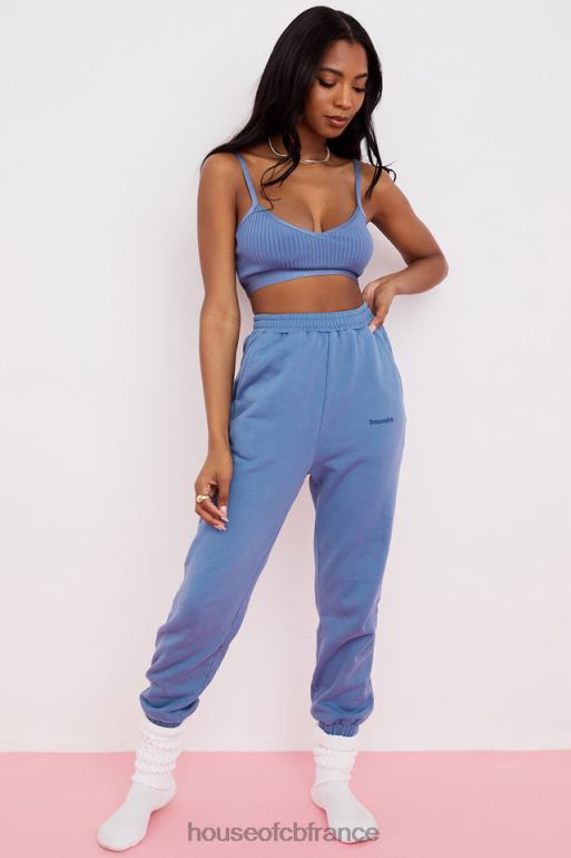 House of CB bralette bandage evie azur N888H759 vêtements