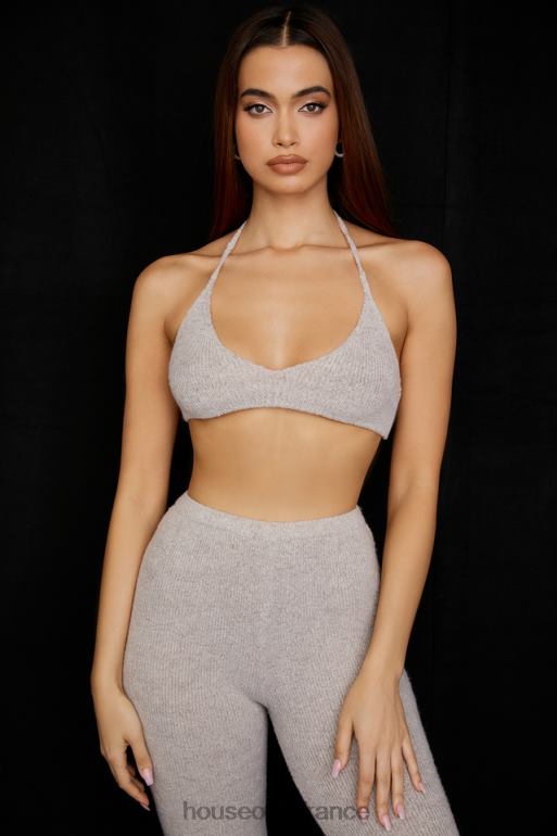 House of CB jolene - bralette en tricot côtelé à l\'avoine N888H731 vêtements