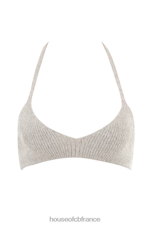 House of CB jolene - bralette en tricot côtelé à l\'avoine N888H731 vêtements