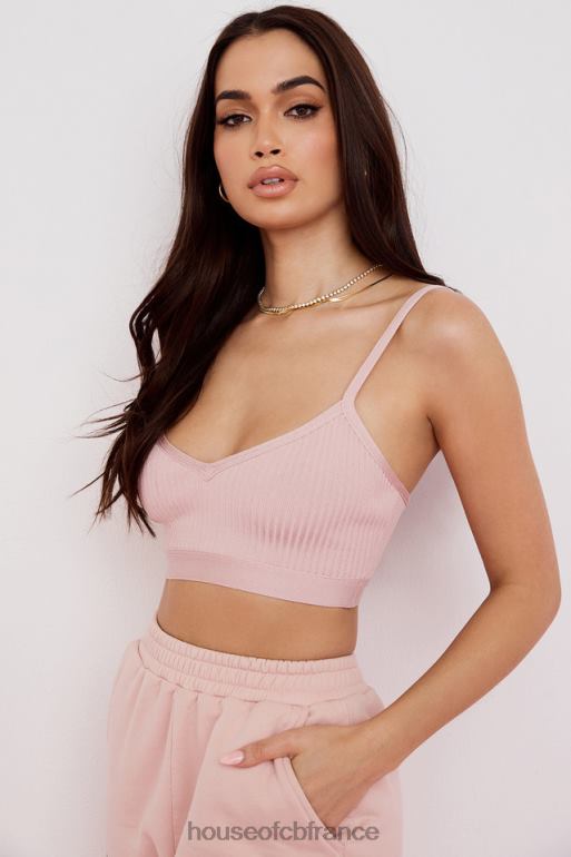 House of CB soutien-gorge bandage evie blush N888H762 vêtements