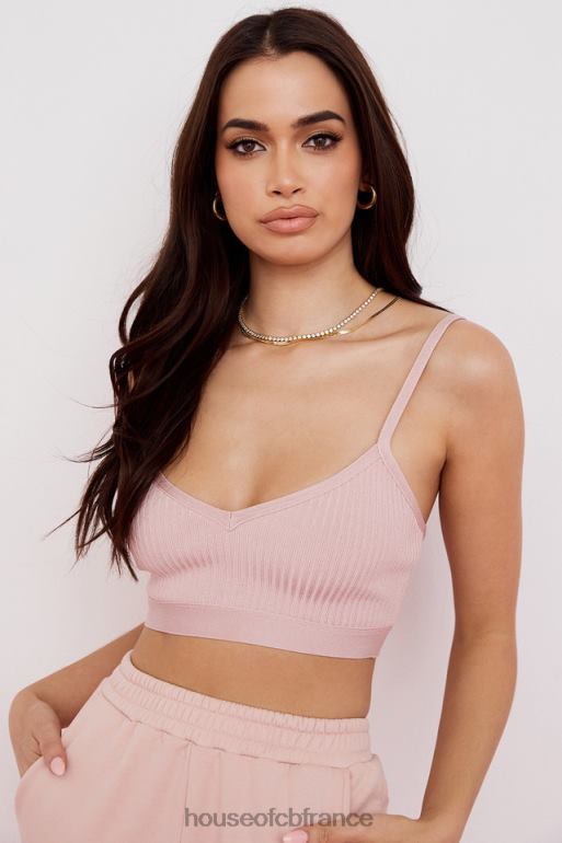 House of CB soutien-gorge bandage evie blush N888H762 vêtements