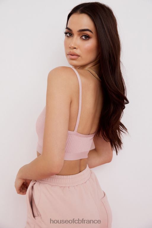 House of CB soutien-gorge bandage evie blush N888H762 vêtements