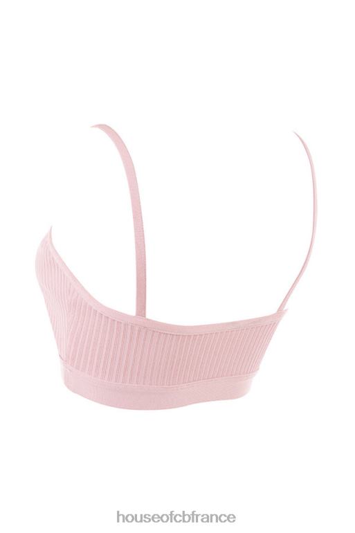 House of CB soutien-gorge bandage evie blush N888H762 vêtements