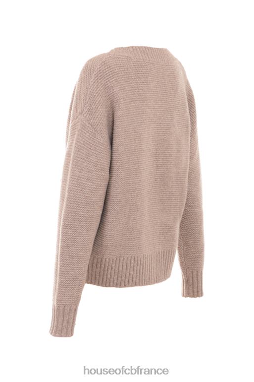 House of CB alara orge cardigan en laine naturelle épaisse N888H648 vêtements