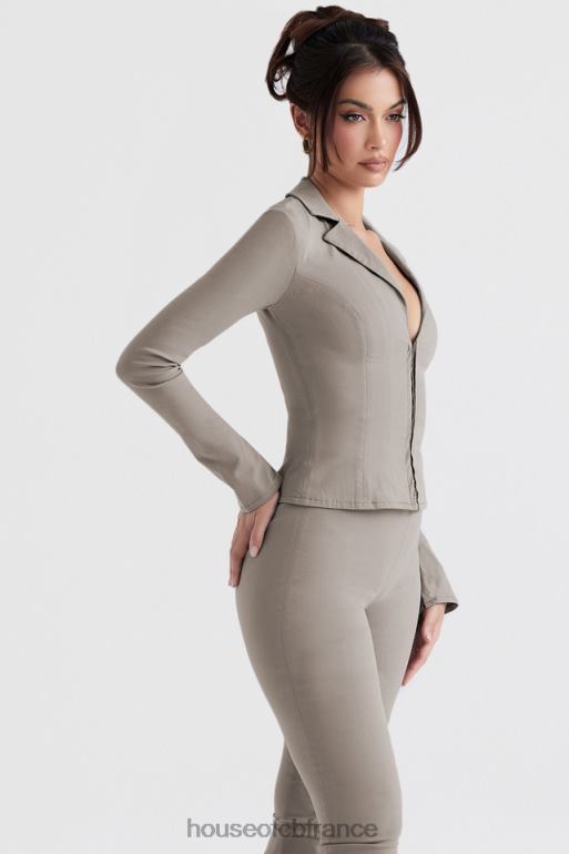 House of CB chemise ajustée fumée zakira N888H699 vêtements