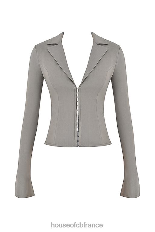 House of CB chemise ajustée fumée zakira N888H699 vêtements