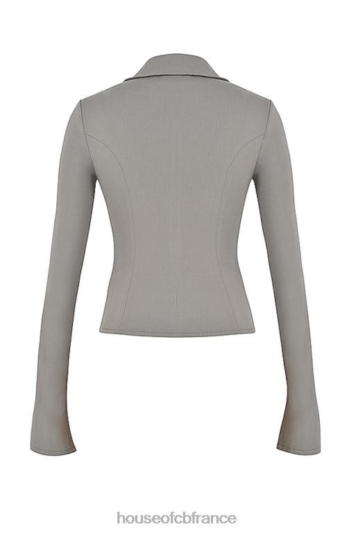 House of CB chemise ajustée fumée zakira N888H699 vêtements