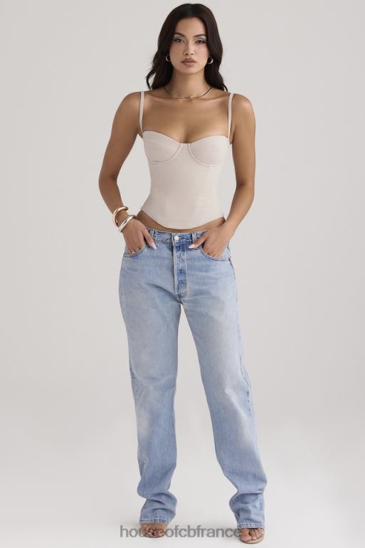House of CB corset à armatures Shanna Oyster N888H54 vêtements