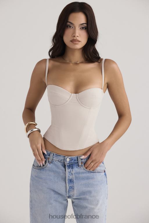 House of CB corset à armatures Shanna Oyster N888H54 vêtements