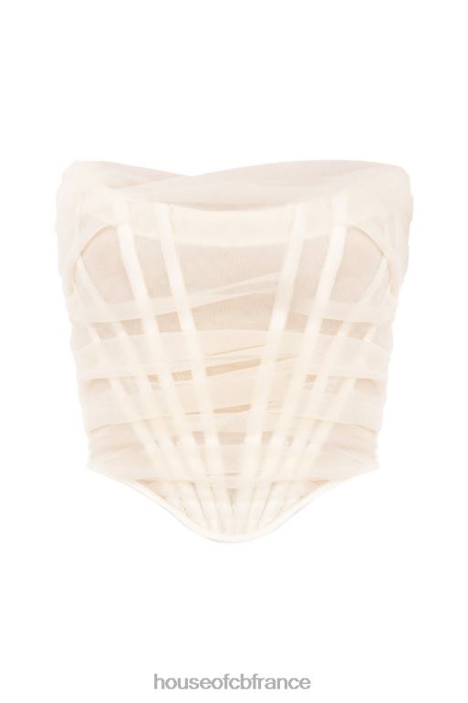 House of CB corset désossé ivoire melinda N888H108 vêtements