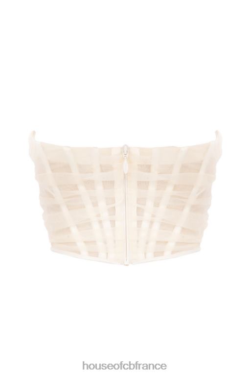 House of CB corset désossé ivoire melinda N888H108 vêtements