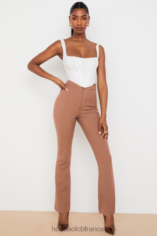 House of CB corset en maille blanche ninetta N888H89 vêtements