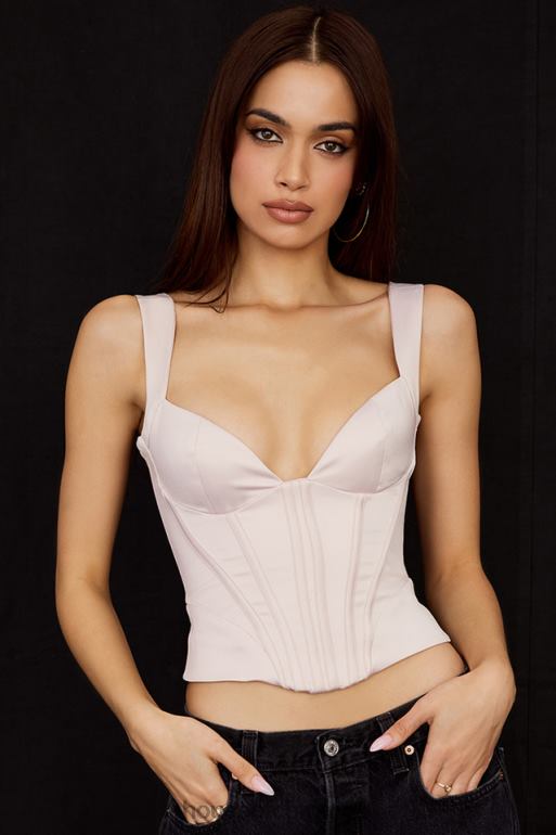 House of CB corset en satin à cristaux liberty N888H64 vêtements