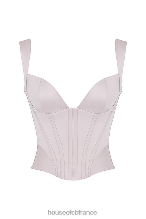 House of CB corset en satin à cristaux liberty N888H64 vêtements