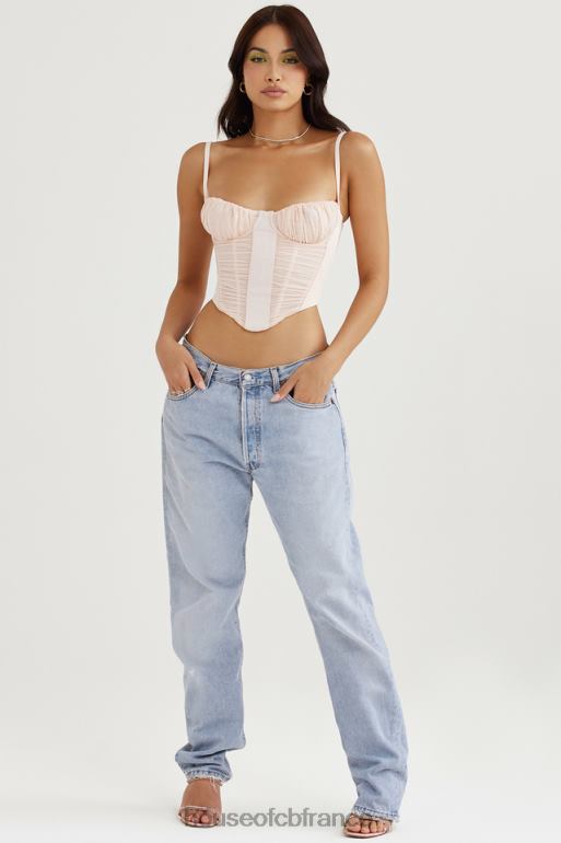 House of CB corset froncé pivoine rochelle N888H59 vêtements