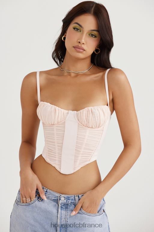 House of CB corset froncé pivoine rochelle N888H59 vêtements