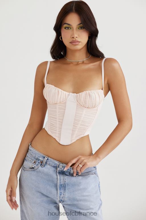 House of CB corset froncé pivoine rochelle N888H59 vêtements
