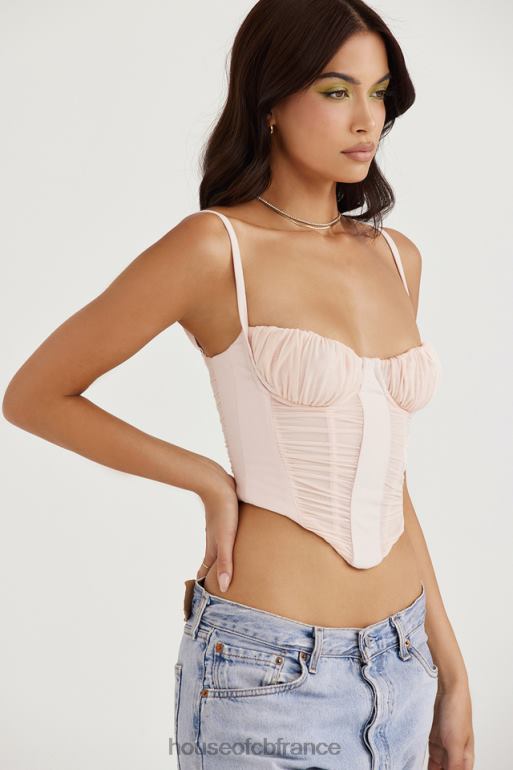 House of CB corset froncé pivoine rochelle N888H59 vêtements