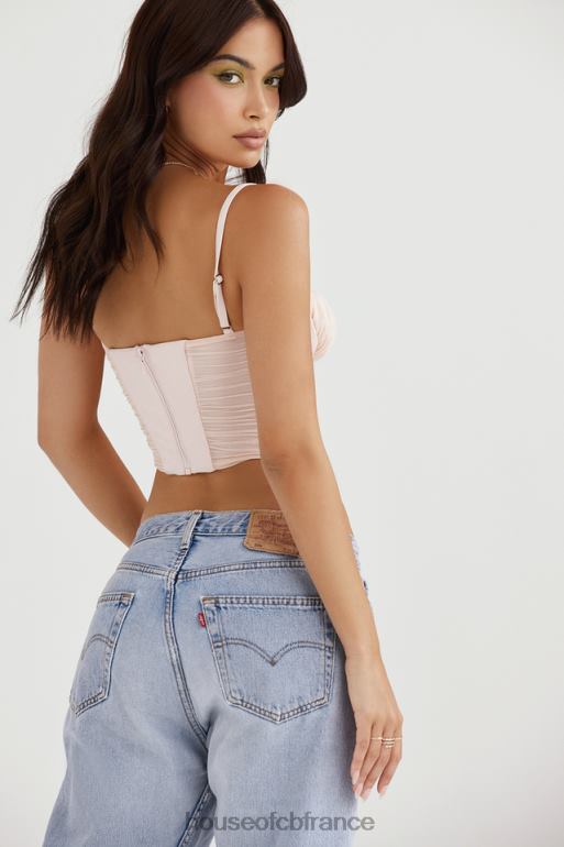 House of CB corset froncé pivoine rochelle N888H59 vêtements