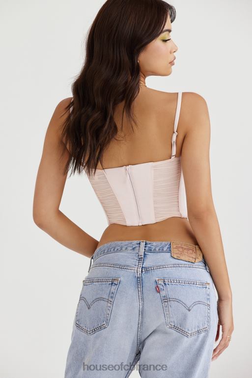 House of CB corset froncé pivoine rochelle N888H59 vêtements