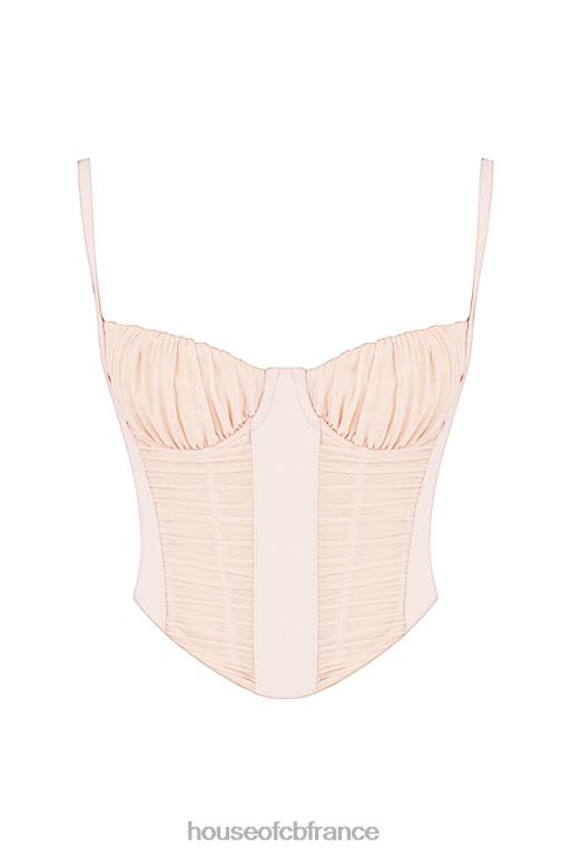 House of CB corset froncé pivoine rochelle N888H59 vêtements
