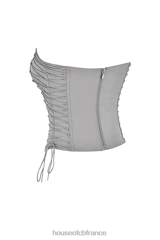House of CB corset à lacets mirabelle smoke N888H40 vêtements