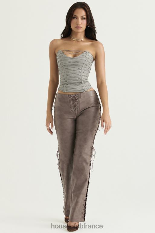 House of CB corset à lacets mirabelle smoke N888H40 vêtements