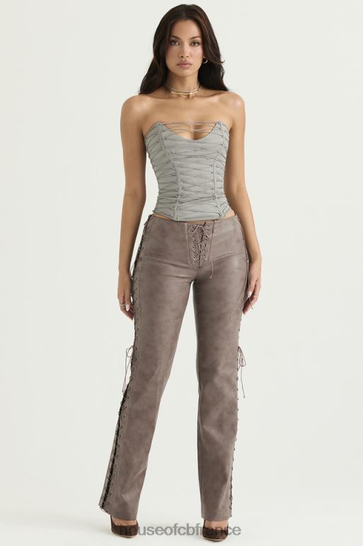 House of CB corset à lacets mirabelle smoke N888H40 vêtements