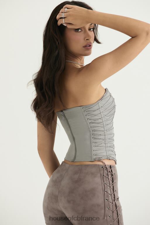House of CB corset à lacets mirabelle smoke N888H40 vêtements