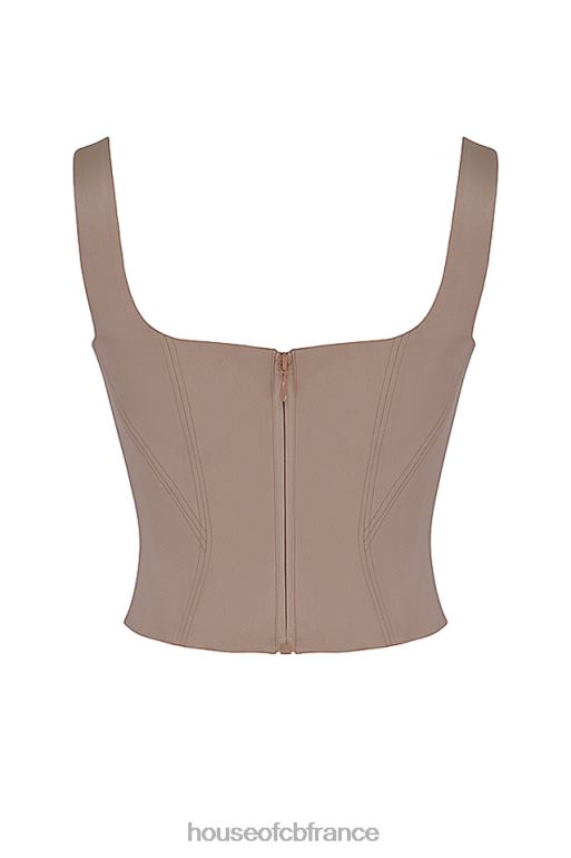 House of CB corset long en satin pierre rafa N888H68 vêtements
