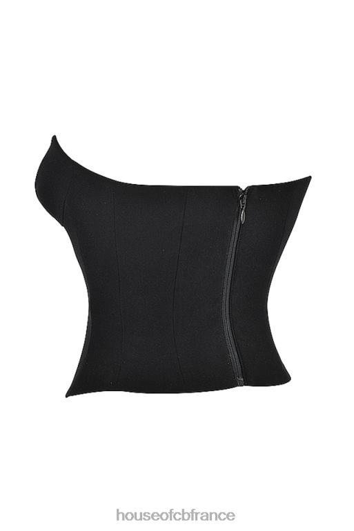 House of CB corset plongeant noir lydia N888H45 vêtements