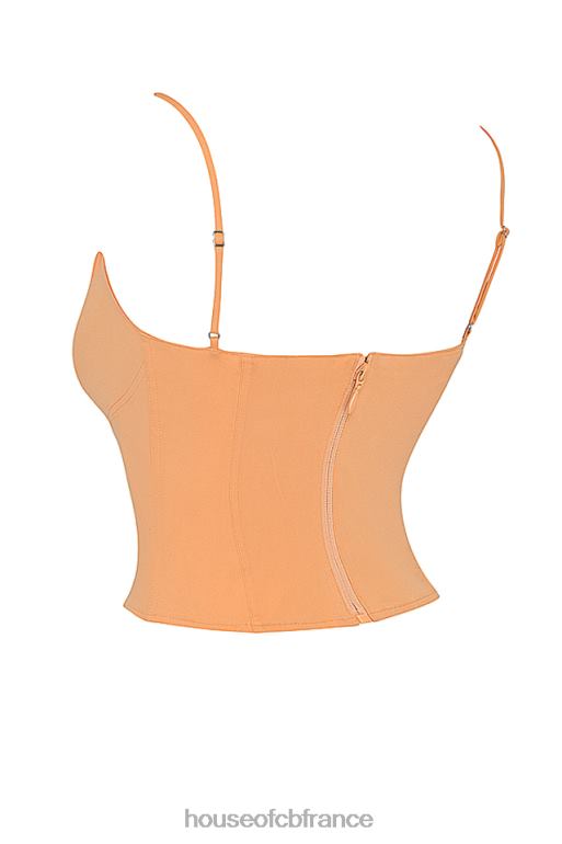 House of CB corset sculptant flavia mandarine N888H18 vêtements