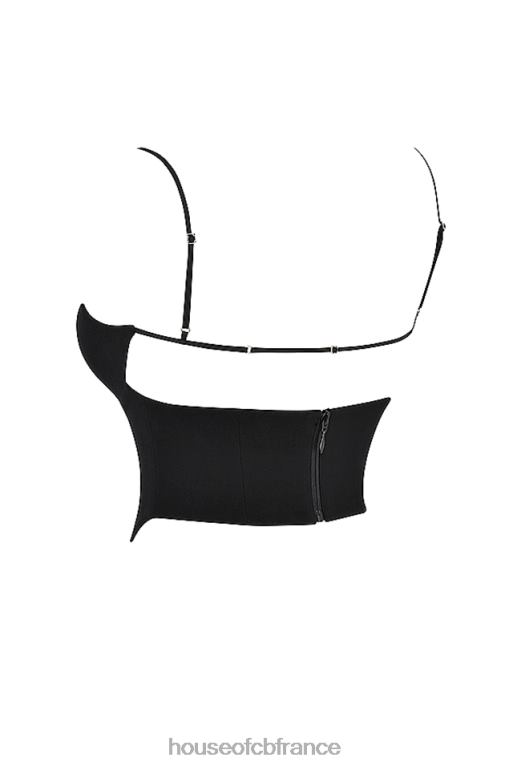 House of CB corset sculptant noir sophia N888H37 vêtements