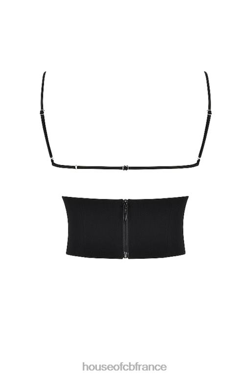 House of CB corset sculptant noir sophia N888H37 vêtements