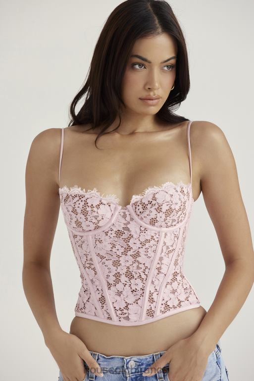 House of CB mila rose corset à armatures en dentelle N888H48 vêtements