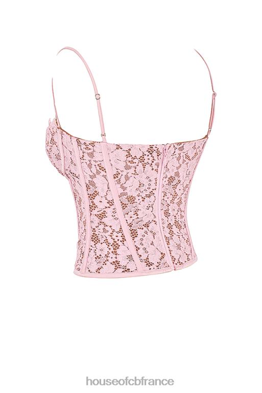 House of CB mila rose corset à armatures en dentelle N888H48 vêtements