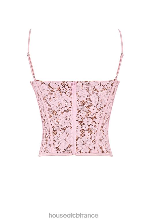 House of CB mila rose corset à armatures en dentelle N888H48 vêtements