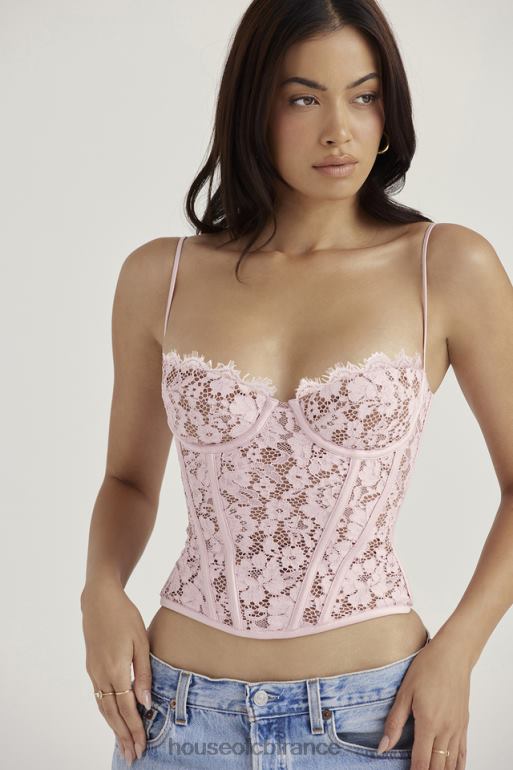 House of CB mila rose corset à armatures en dentelle N888H48 vêtements
