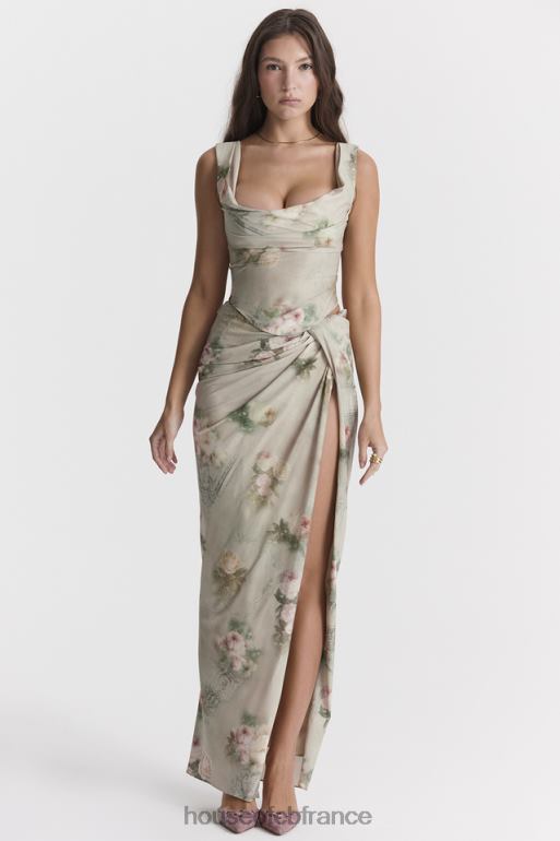 House of CB un corset floral vintage N888H28 vêtements