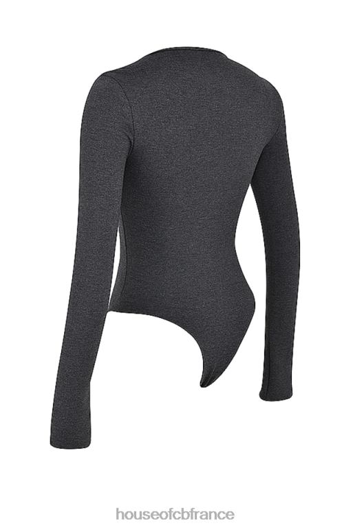 House of CB Marianna - Body loungewear anthracite N888H697 vêtements