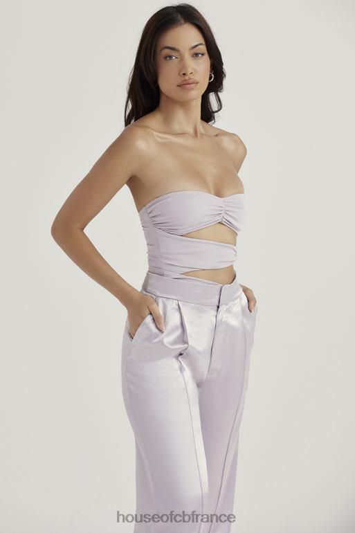 House of CB body gris à fleurs joie N888H713 vêtements