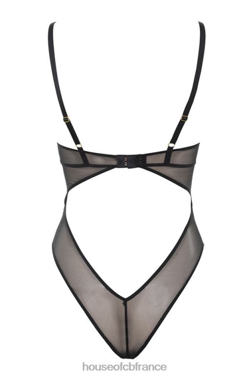 House of CB body nadia en dentelle noire N888H821 vêtements