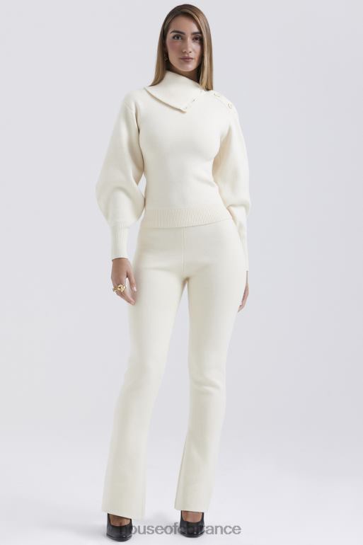 House of CB pull en cachemire mélangé crème adelita N888H655 vêtements