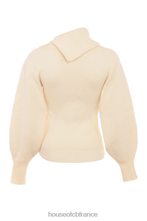 House of CB pull en cachemire mélangé crème adelita N888H655 vêtements